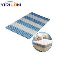 China customized 7 zone pocket spring mattress with high quality