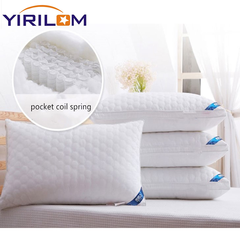 China pocket spring bed pillow rebound pillow with spring