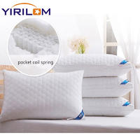 China pocket spring bed pillow rebound pillow with spring